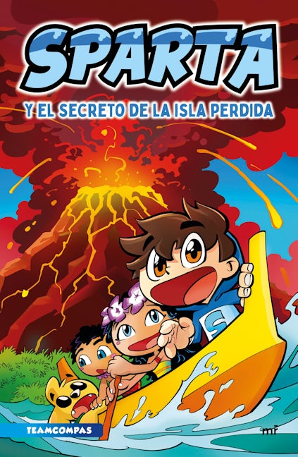 Book cover image for Sparta y el secreto de la isla perdida ISBN: 9786070783333