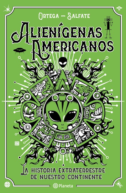 Book cover image for Alienígenas Americanos ISBN: 9786070784477