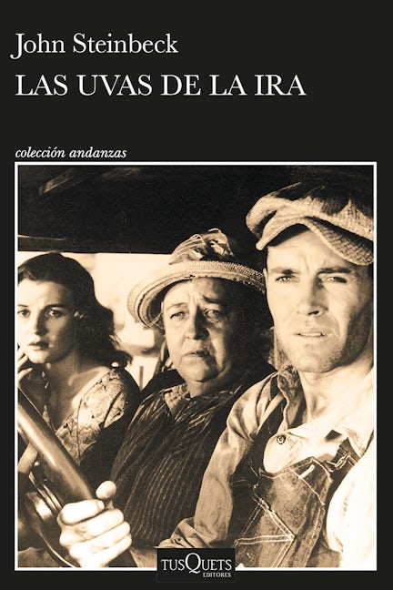 Book cover image for Las uvas de la ira (Premio Nobel de Literatura 1962) / The Grapes of Wrath ISBN: 9786070785580