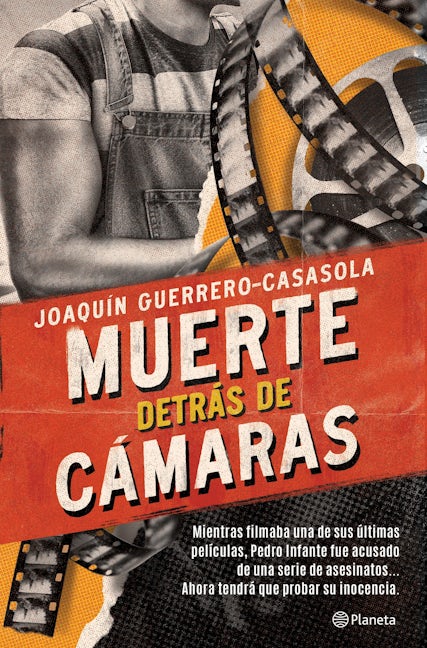 Book cover image for Muerte detrás de cámaras ISBN: 9786070790355