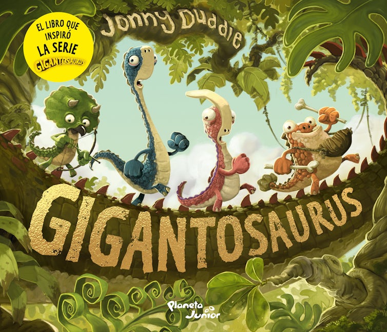 Book cover image for Gigantosaurus. El origen ISBN: 9786070792861