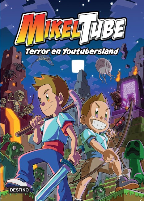 Book cover image for Mikeltube 5. Terror en Youtubersland ISBN: 9786070797583