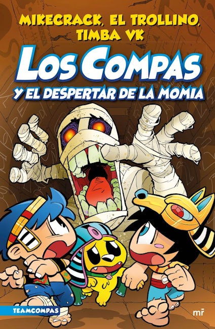 Book cover image for Compas 9. Los Compas y el despertar de la momia ISBN: 9786070799983