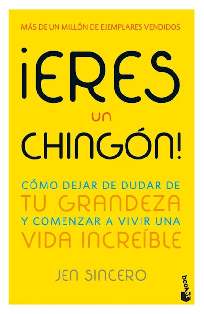 Book cover image for ¡Eres un chingón! / You Are a Badass! ISBN: 9786073903400