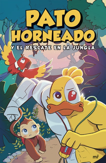 Book cover image for Pato horneado y el rescate en la jungla ISBN: 9786073907446