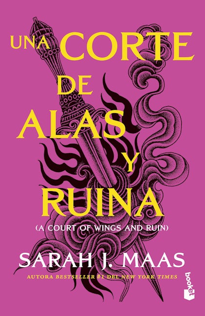Book cover image for Una corte de alas y ruina / A Court of Wings and Ruin ISBN: 9786073913232