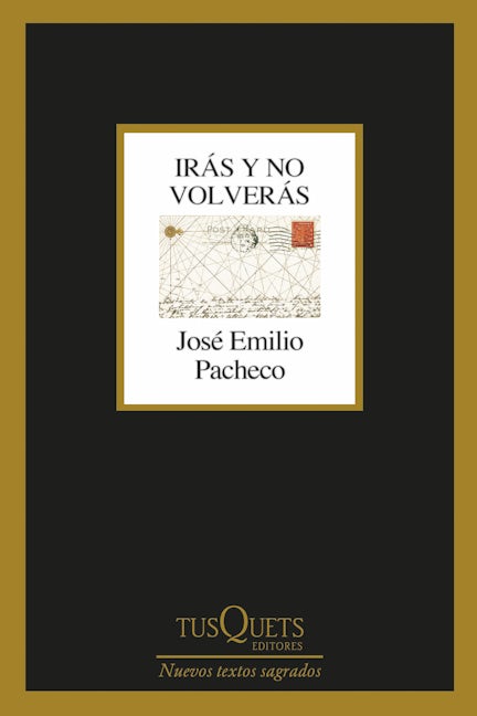 Book cover image for Irás y no volverás (Poesía) / You'll Go and You'll Not Return (Poems) ISBN: 9786073915236