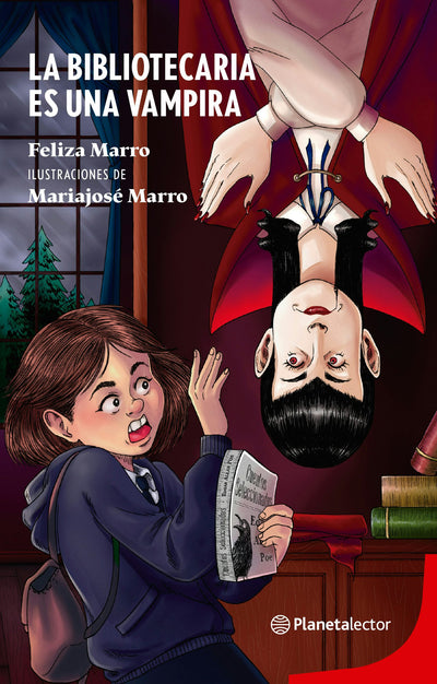 Cover image for La bibliotecaria es una vampira / The Librarian is a Vampire, isbn: 9786073918725