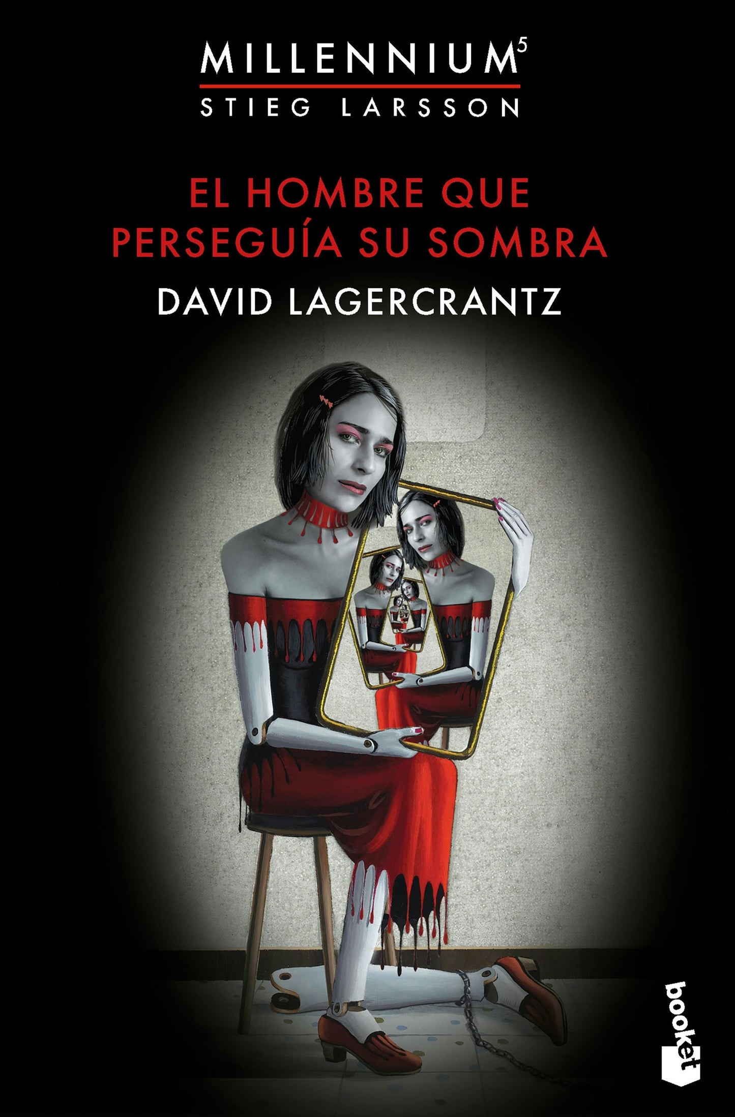 Book cover image for El hombre que perseguía su sombra / The Girl Who Takes an Eye for an Eye ISBN: 9786073922081