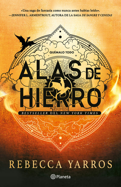 Cover image for Alas de hierro. Edición Tapa Dura / Iron Flame (Empíreo / Empyrean 1), isbn: 9786073925037