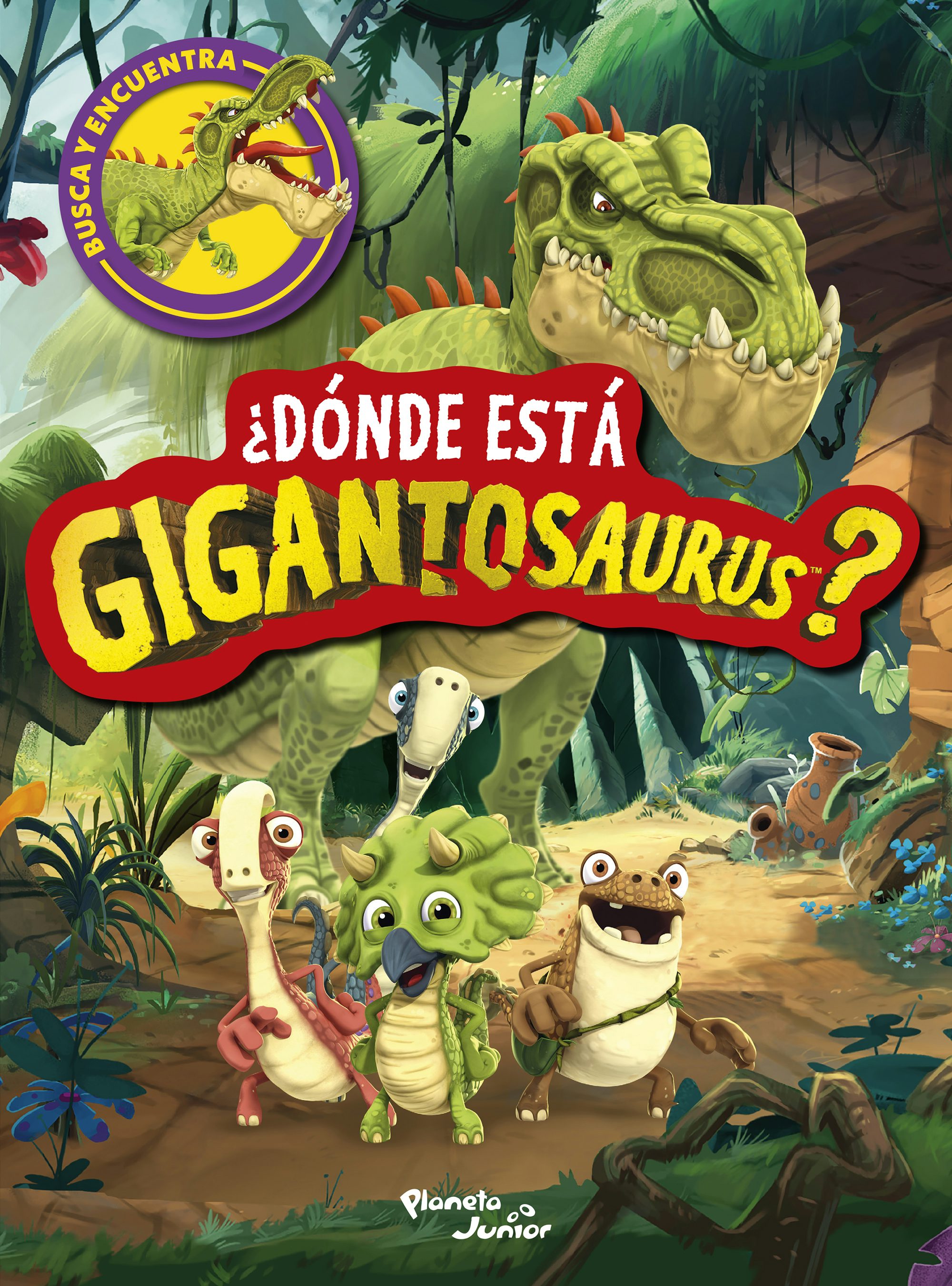 Book cover image for ¿Dónde está Gigantosaurus? (Libro de actividades) / Where's Gigantosaurus? (Activity Book) ISBN: 9786073927376