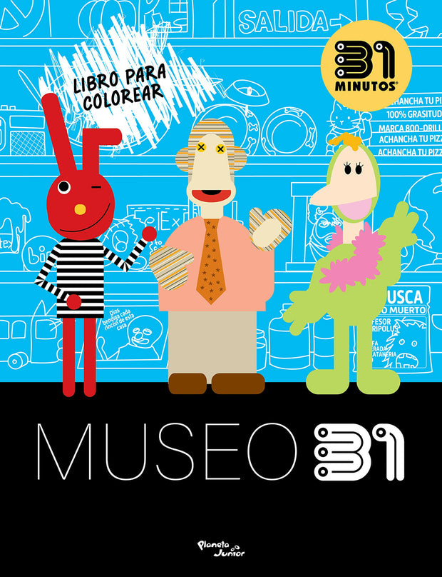 Cover image for Museo 31 (Libro para colorear) / Museum 31 (Coloring Book), isbn: 9786073930208