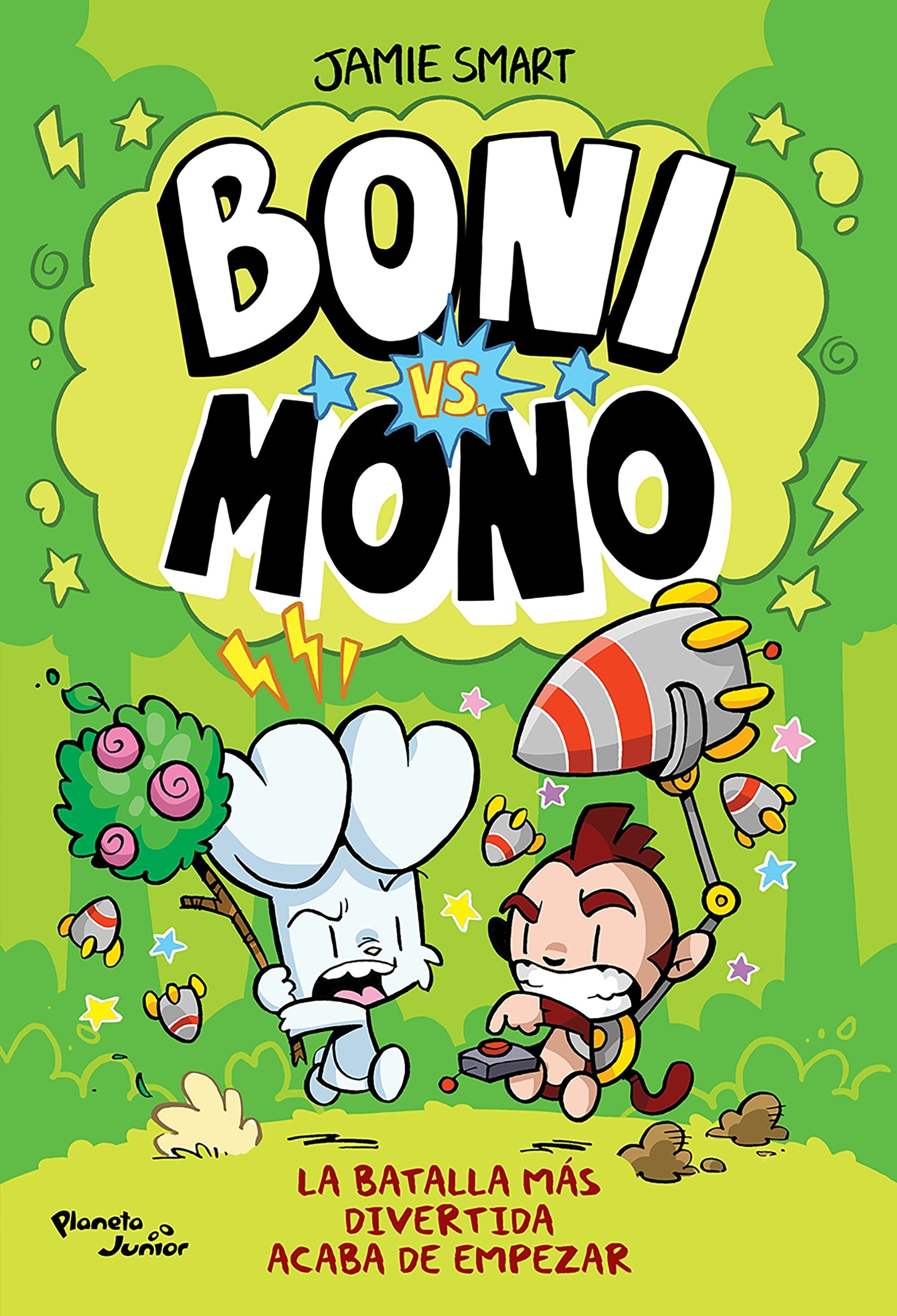 Book cover image for Boni vs. Mono (Cómic) / Bunny vs Monkey (Comic Book) ISBN: 9786073930611