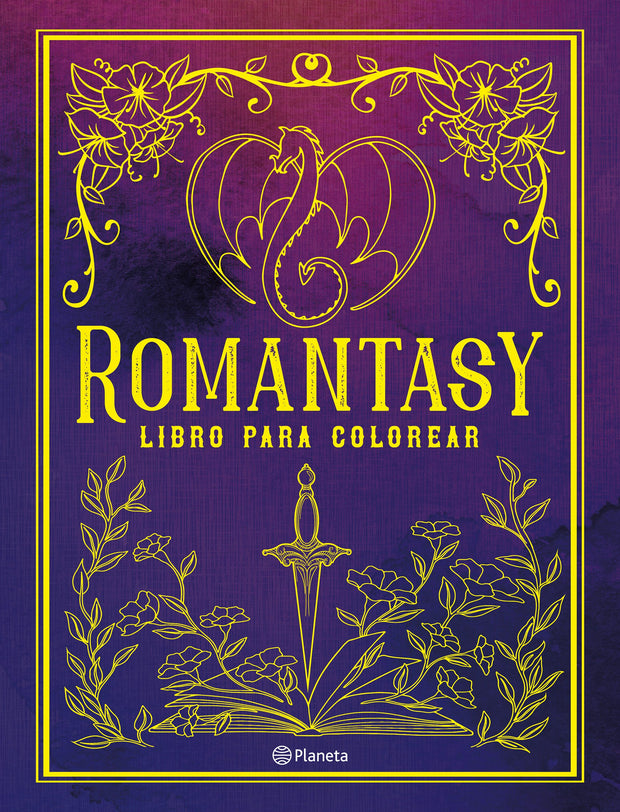 Cover image for Romantasy: Libro para colorear / Romantasy: Coloring Book, isbn: 9786073932653