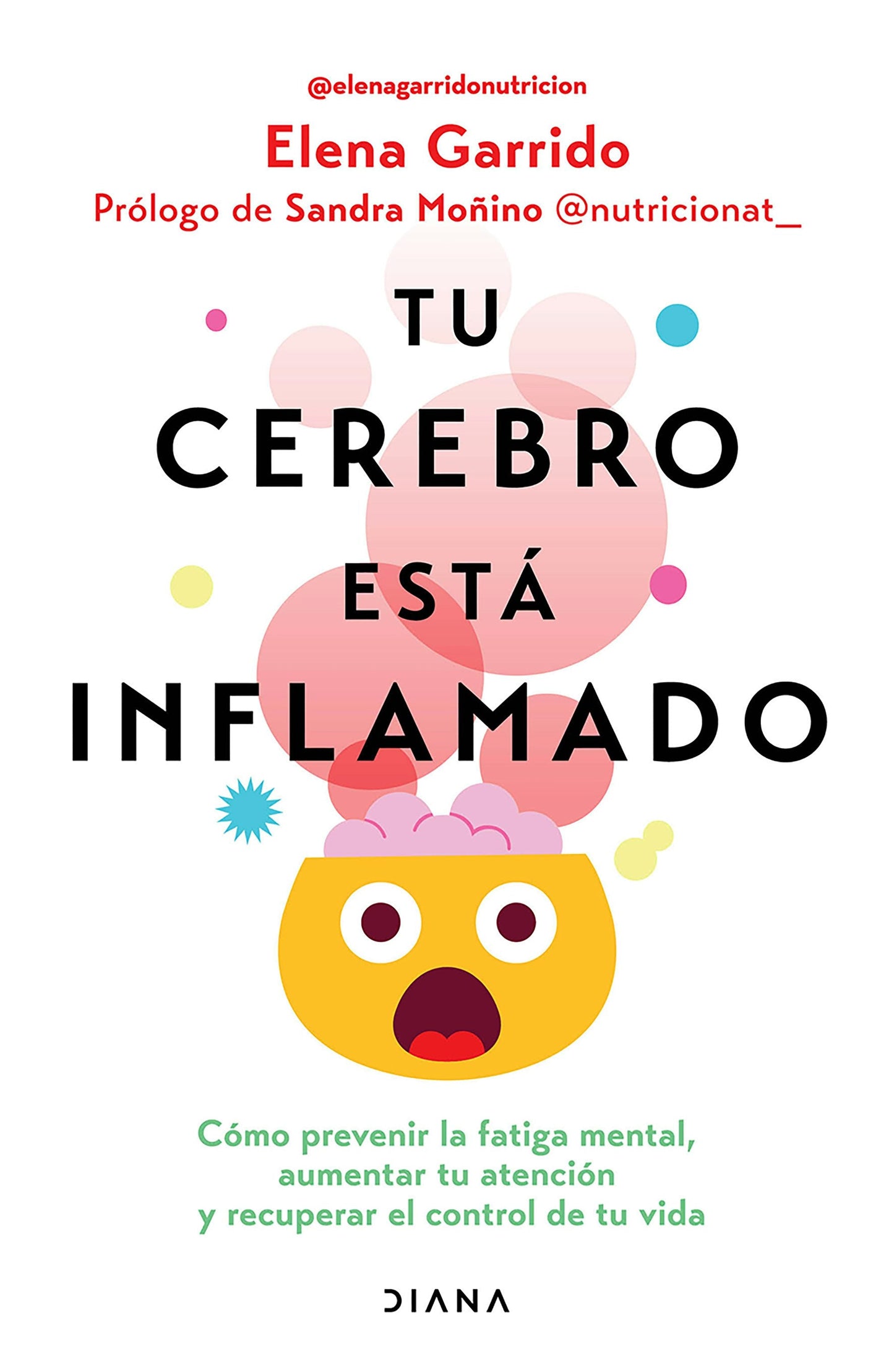 Book cover image for Tu cerebro está inflamado: Cómo prevenir la fatiga mental, aumentar tu atención… / Your Brain Is Inflamed ISBN: 9786073935814