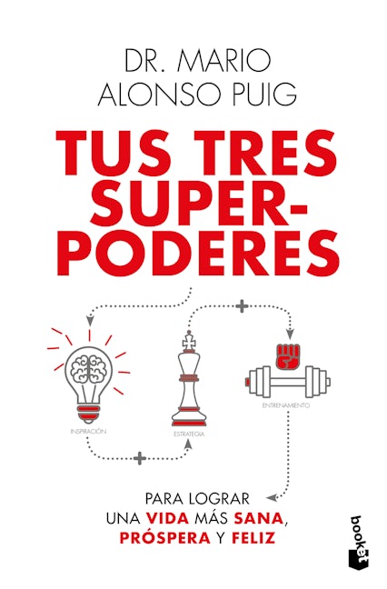 Book cover image for Tus tres superpoderes para lograr una vida más sana, próspera y feliz / Your Three Superpowers for a Healthier, Prosperous, and Happier Life ISBN: 9786075692883