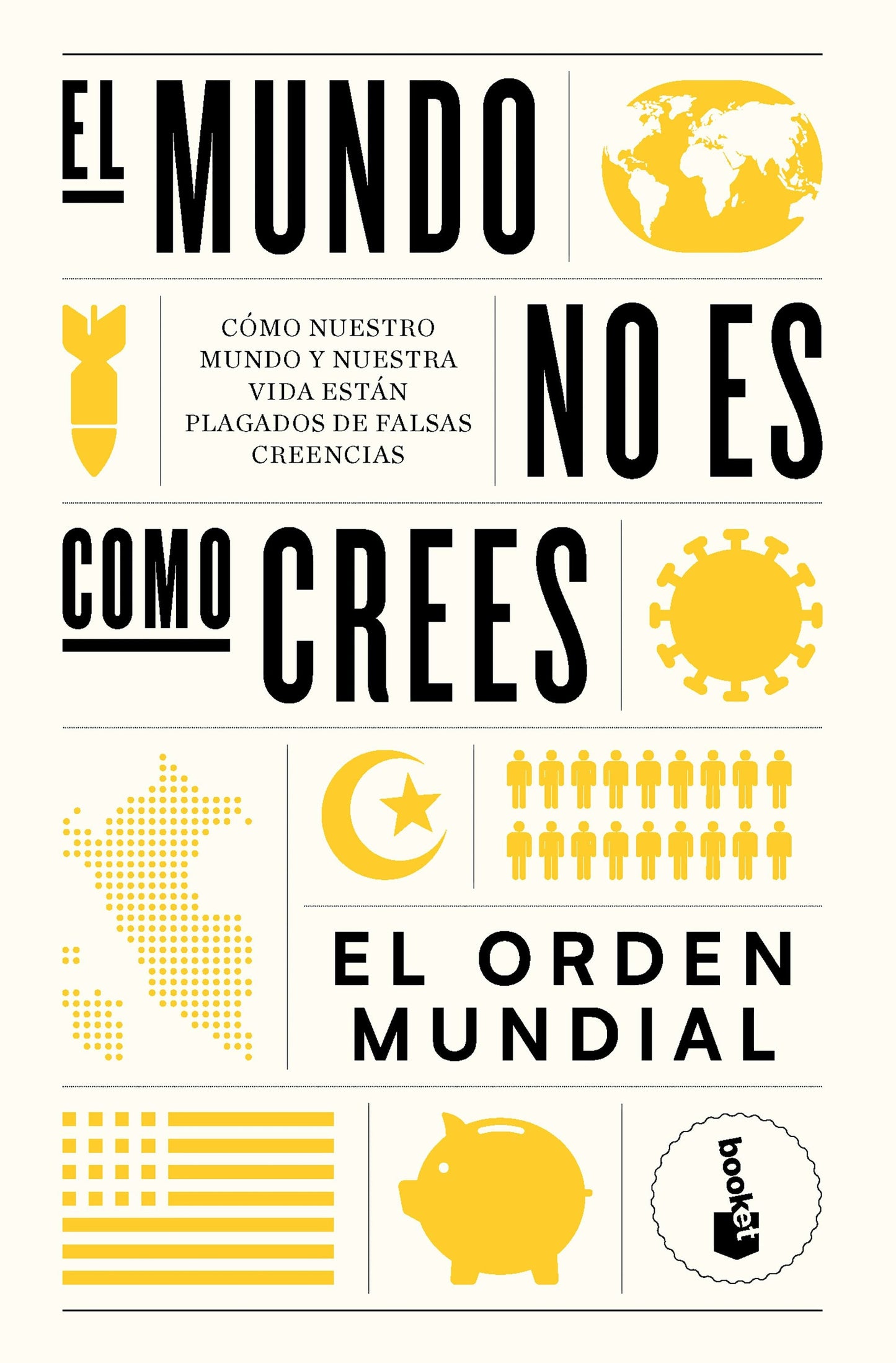 Book cover image for El mundo no es como crees: Cómo nuestro mundo y nuestra vida están plagados de falsas creencias / The World Is Not as You Think ISBN: 9786075698526