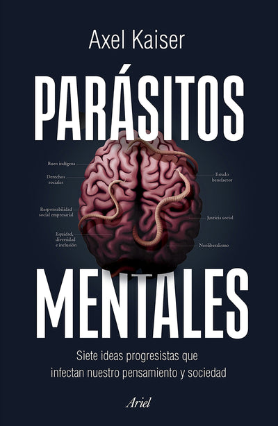 Cover image for Parásitos mentales: Siete ideas progresistas que infectan nuestro pensamiento y sociedad / Mental Parasites, isbn: 9786075699950