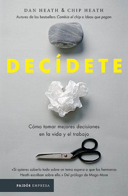 Book cover image for Decídete ISBN: 9786077475507