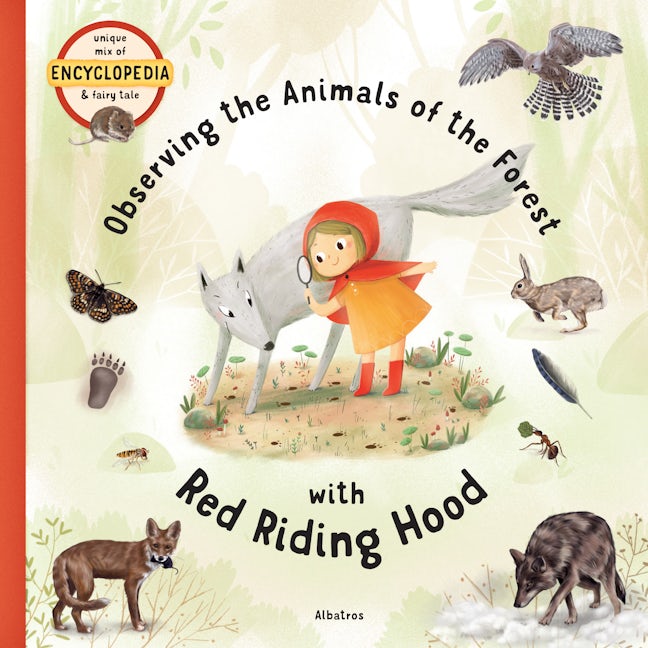 Book cover image for Observing the Animals of the Forest with Red Riding Hood ISBN: 9788000059419