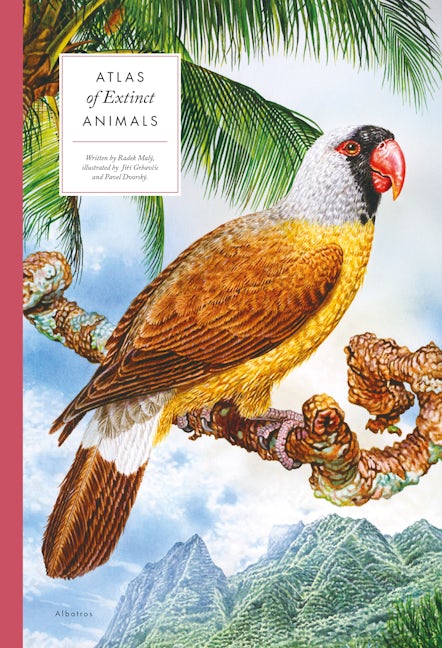 Book cover image for Atlas of Extinct Animals ISBN: 9788000061269