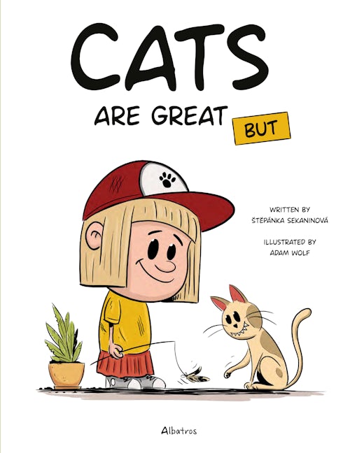 Book cover image for Cats Are Great BUT ISBN: 9788000070766