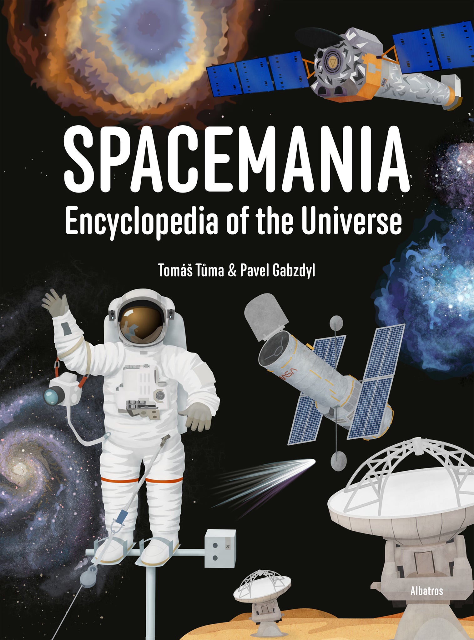 Cover image for Spacemania: Encyclopedia of the Universe ISBN 9788000070933