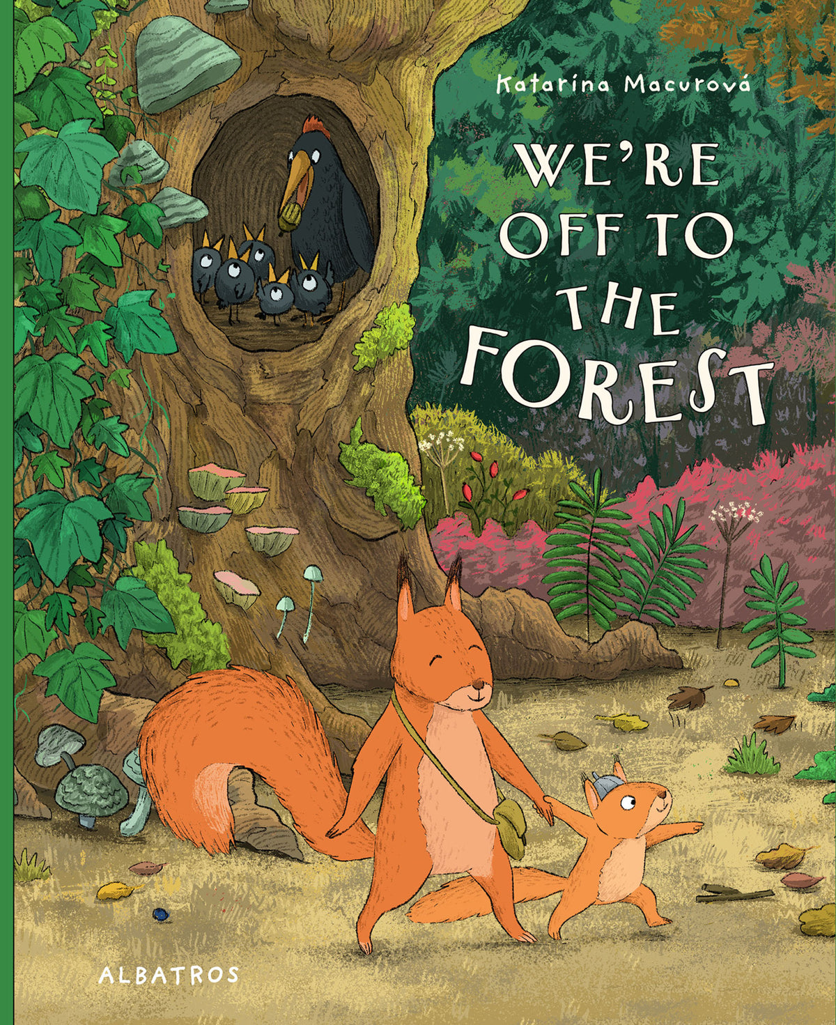 Cover image for We're Off to the Forest ISBN 9788000072890