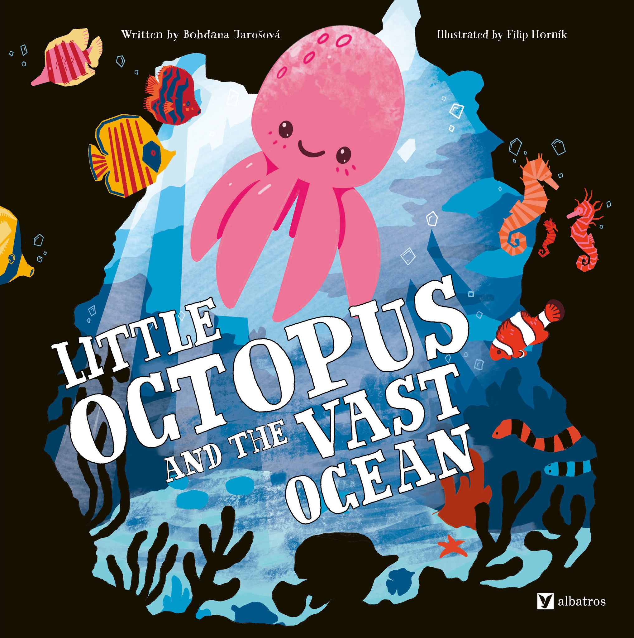 Cover image for Little Octopus and the Vast Ocean ISBN 9788000075778