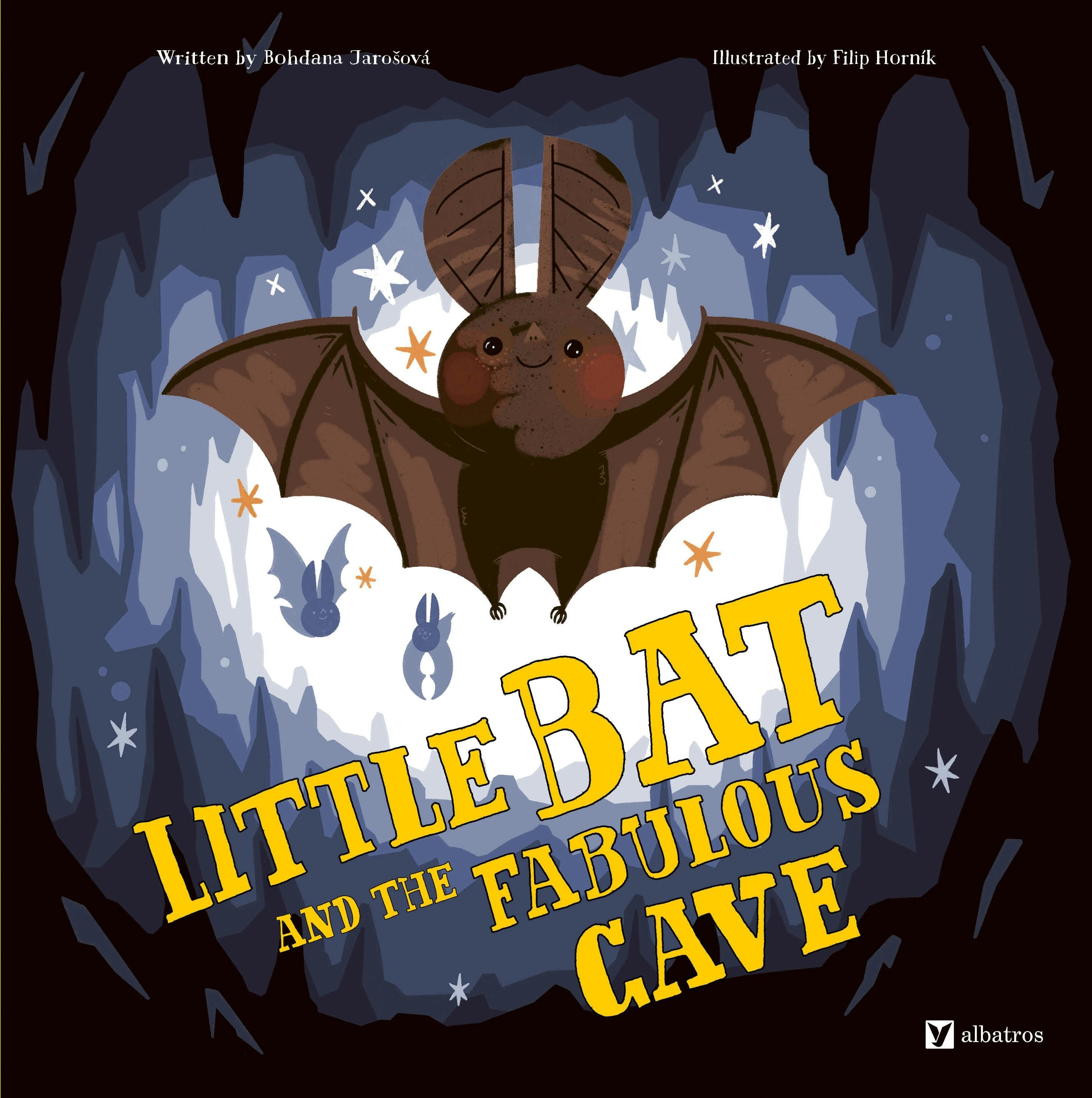 Book cover image for Little Bat and the Fabulous Cave ISBN: 9788000075785