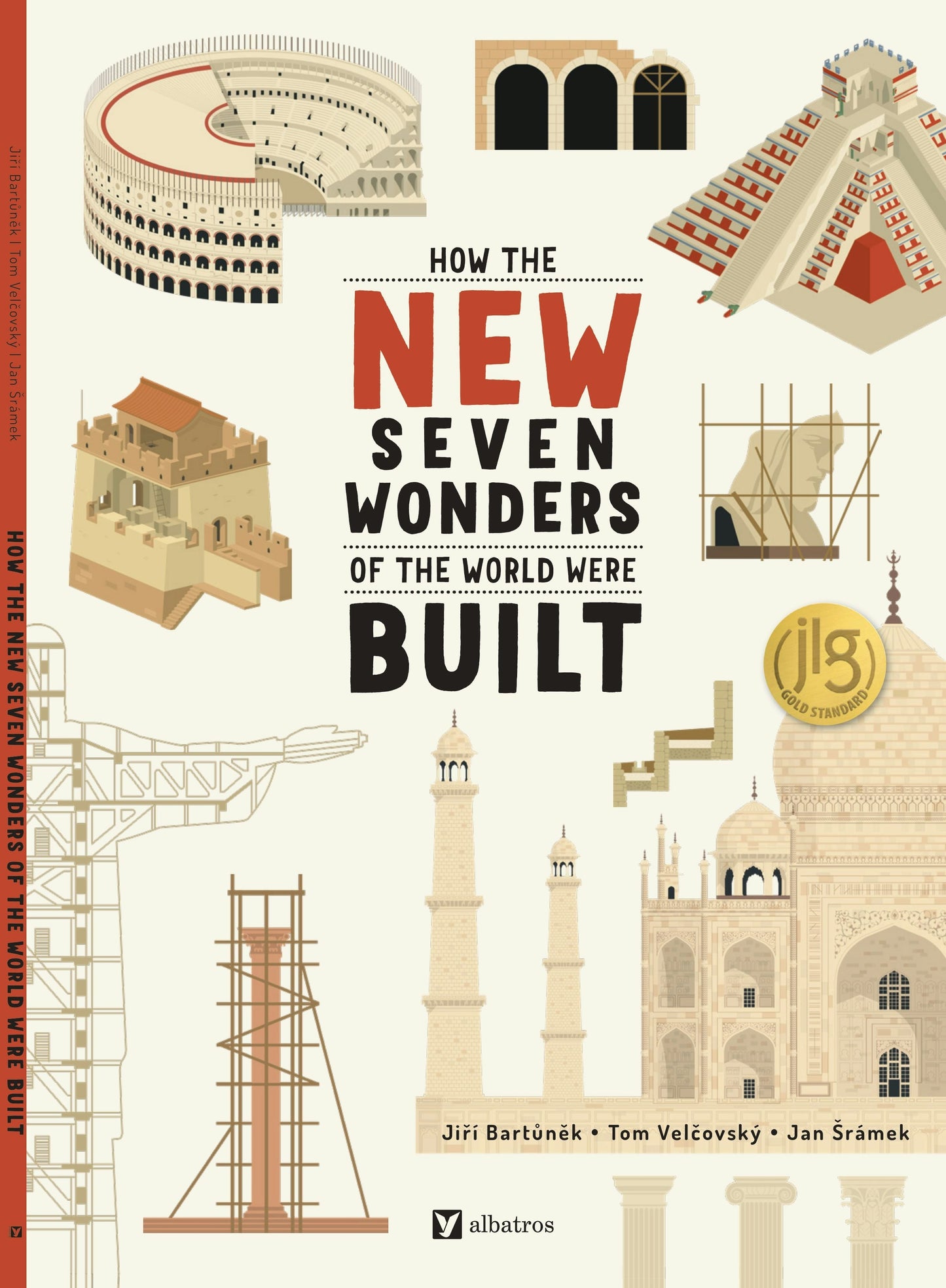 Book cover image for How the New Seven Wonders of the World Were Built ISBN: 9788000076348