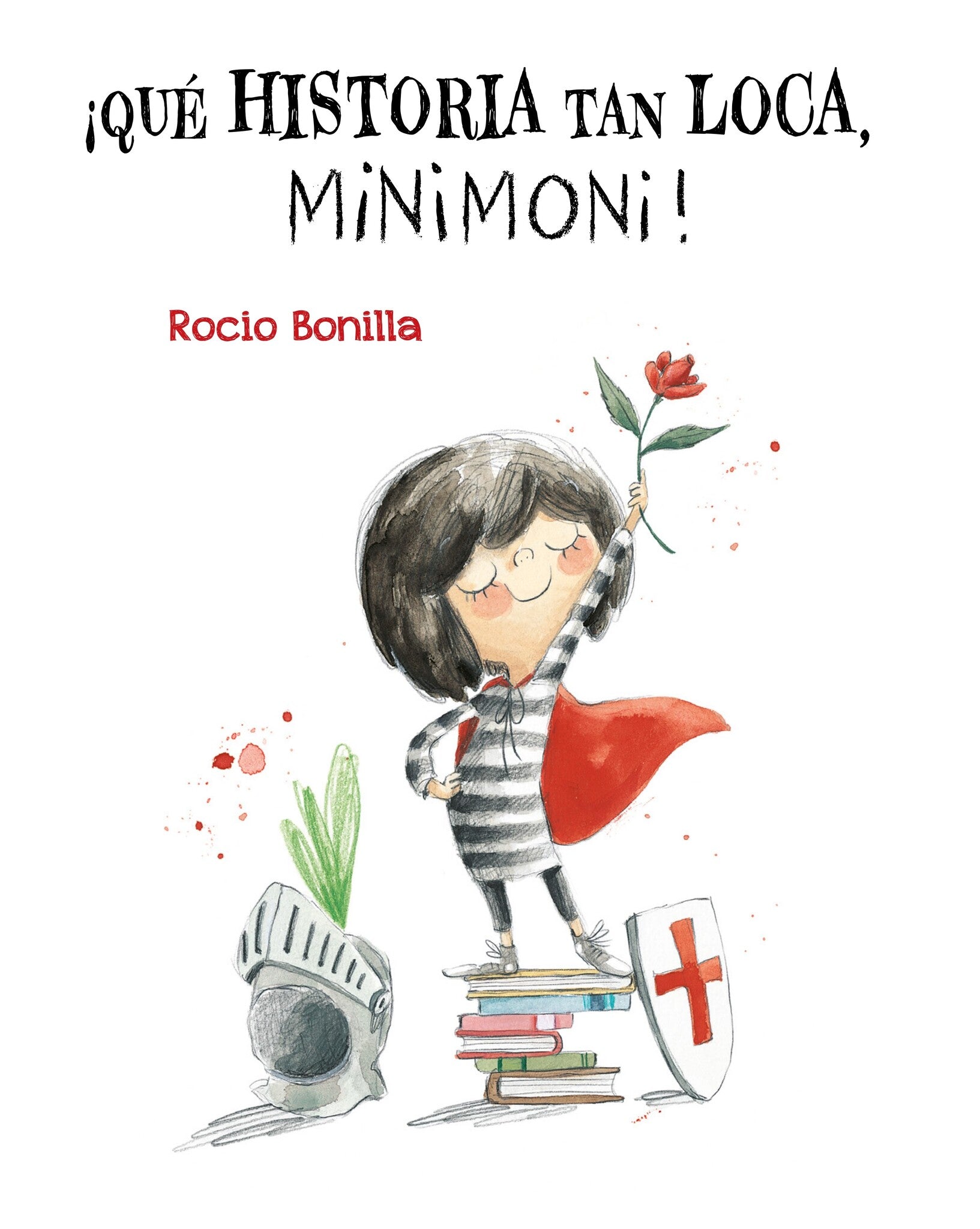 Cover image for ¡Qué historia tan loca, Minimoni! ISBN 9788000078700