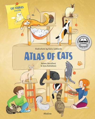 Cover image for Atlas of Cats, isbn: 9788000078854