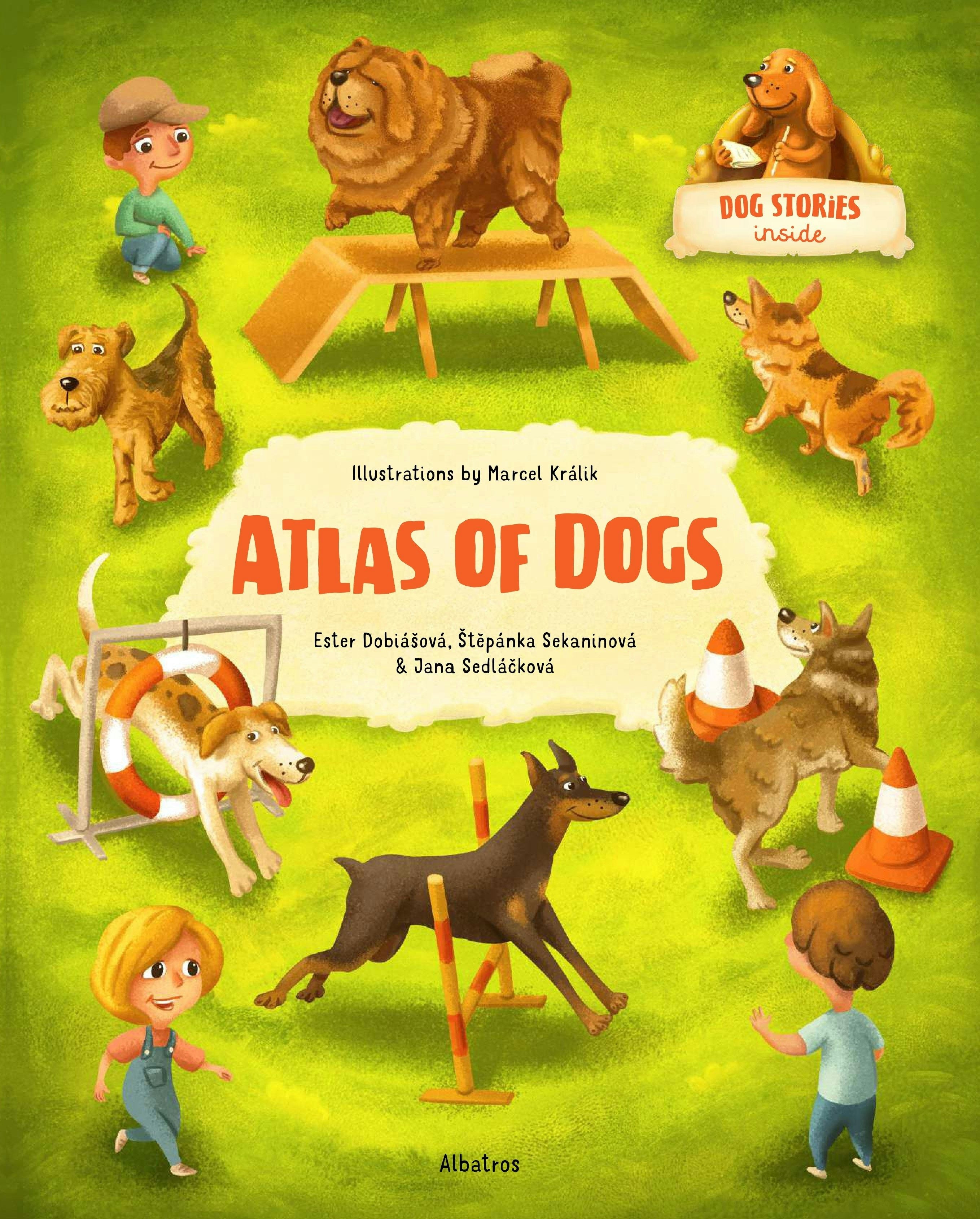Book cover image for Atlas of Dogs ISBN: 9788000078861
