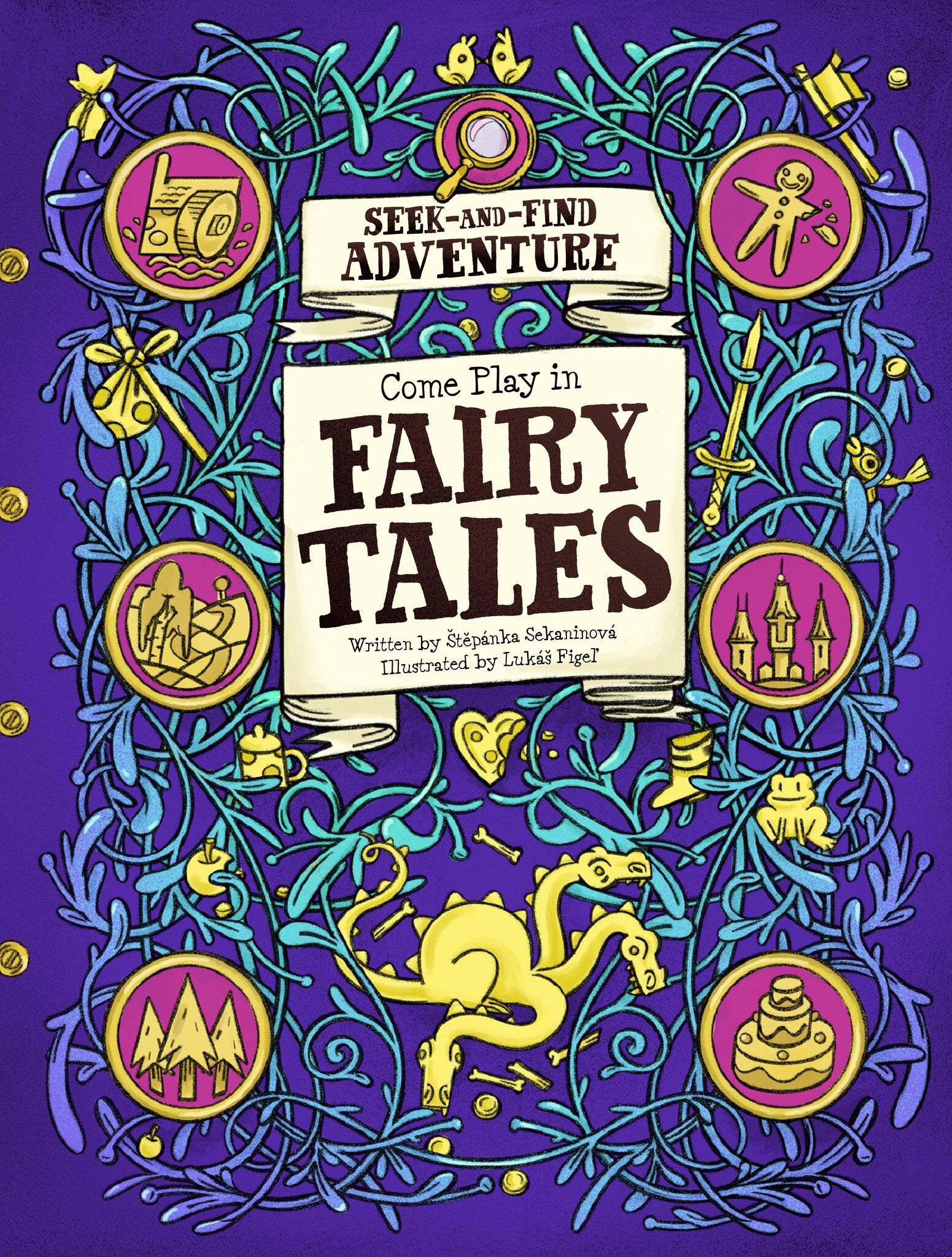 Cover image for Come Play in Fairy Tales ISBN 9788000082929