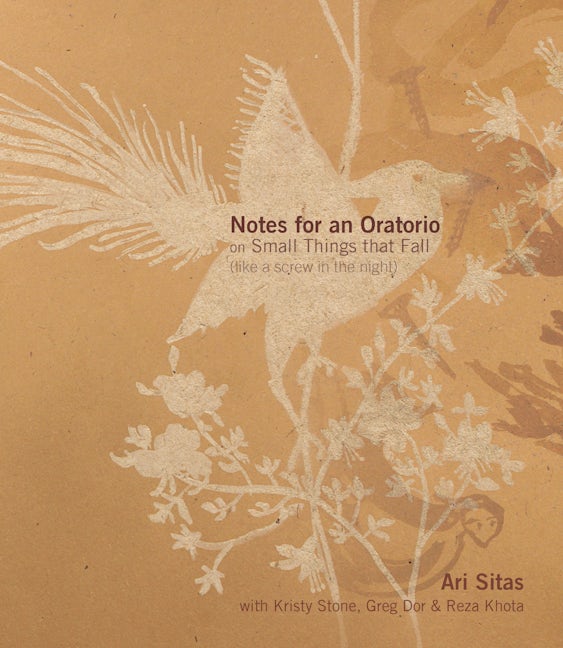 Book cover image for Notes for an Oratorio on Small Things That Fall ISBN: 9788194126034