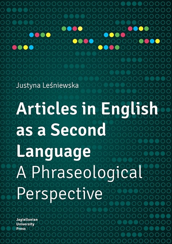 Book cover image for Articles in English as a Second Language ISBN: 9788323346913