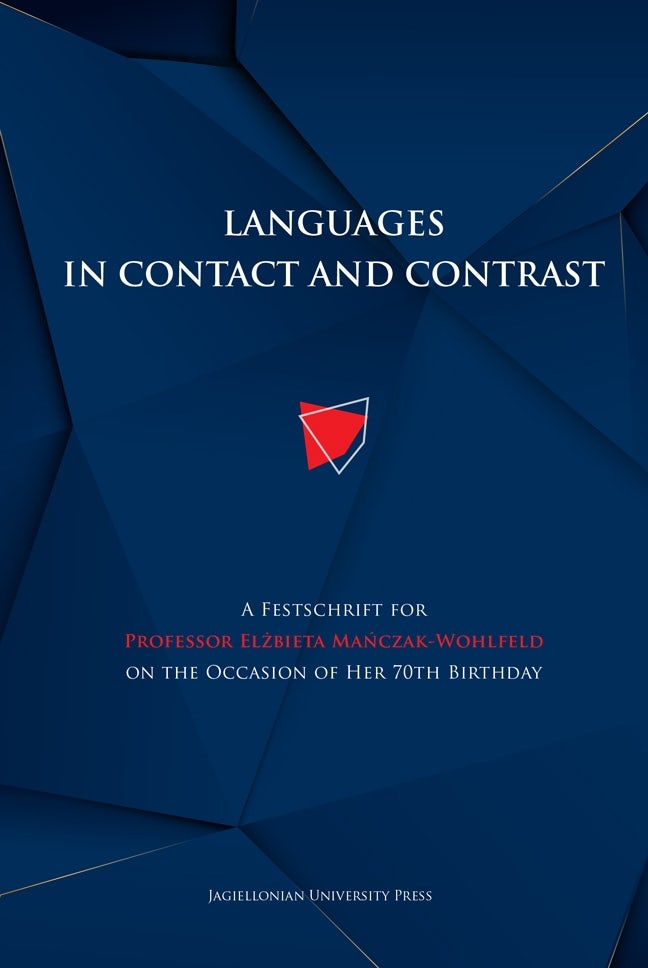 Book cover image for Languages in Contact and Contrast ISBN: 9788323349174