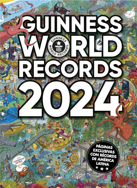 Book cover image for Guinness World Records 2024: con récords de América Latina (Edición Latinoamericana) ISBN: 9788408276043