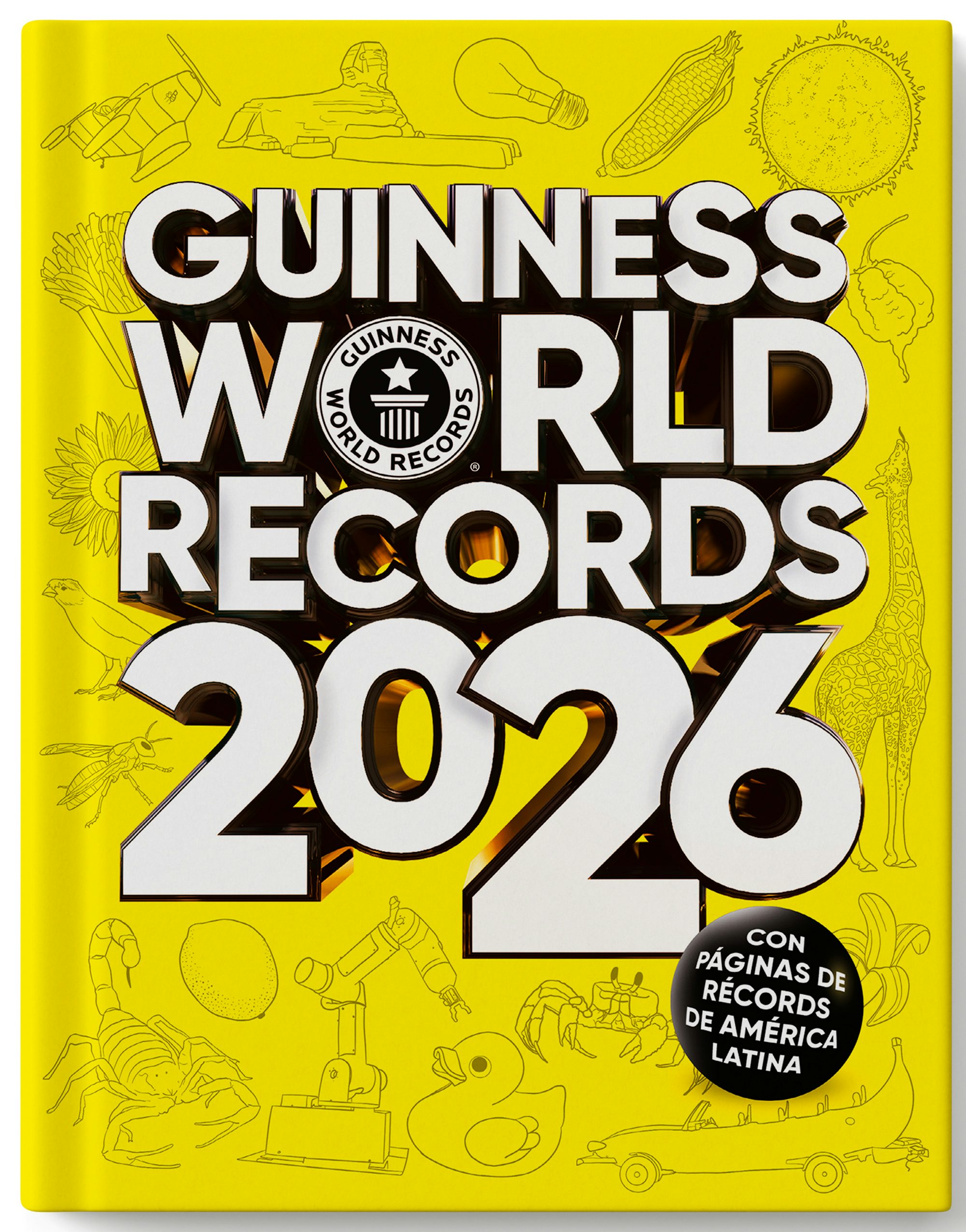 Book cover image for Guinness World Records 2026: con récords de América Latina /  GWR 2026: Featuring Latin American Records ISBN: 9788408307051