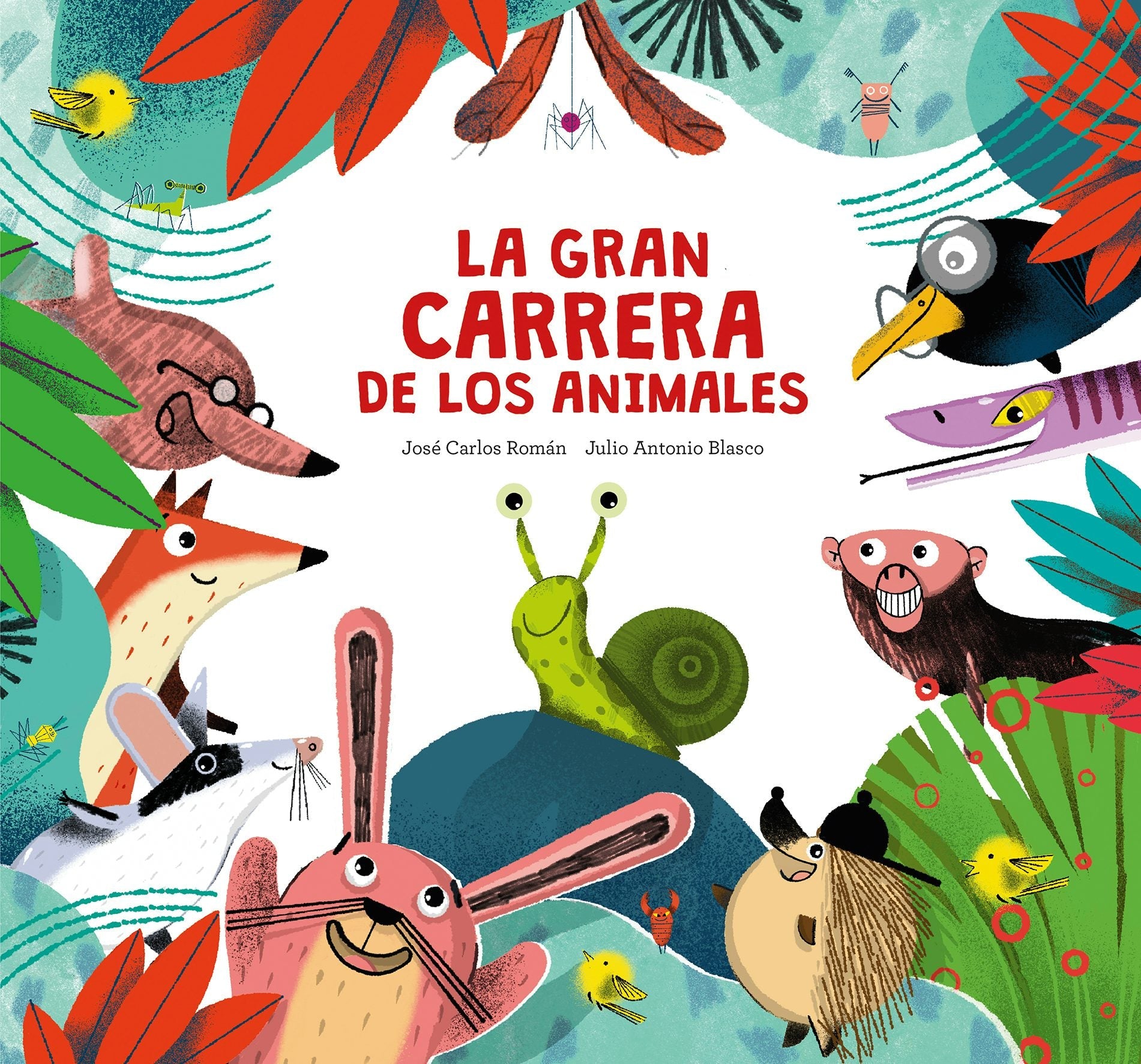 Book cover image for La gran carrera de los animales ISBN: 9788410074200
