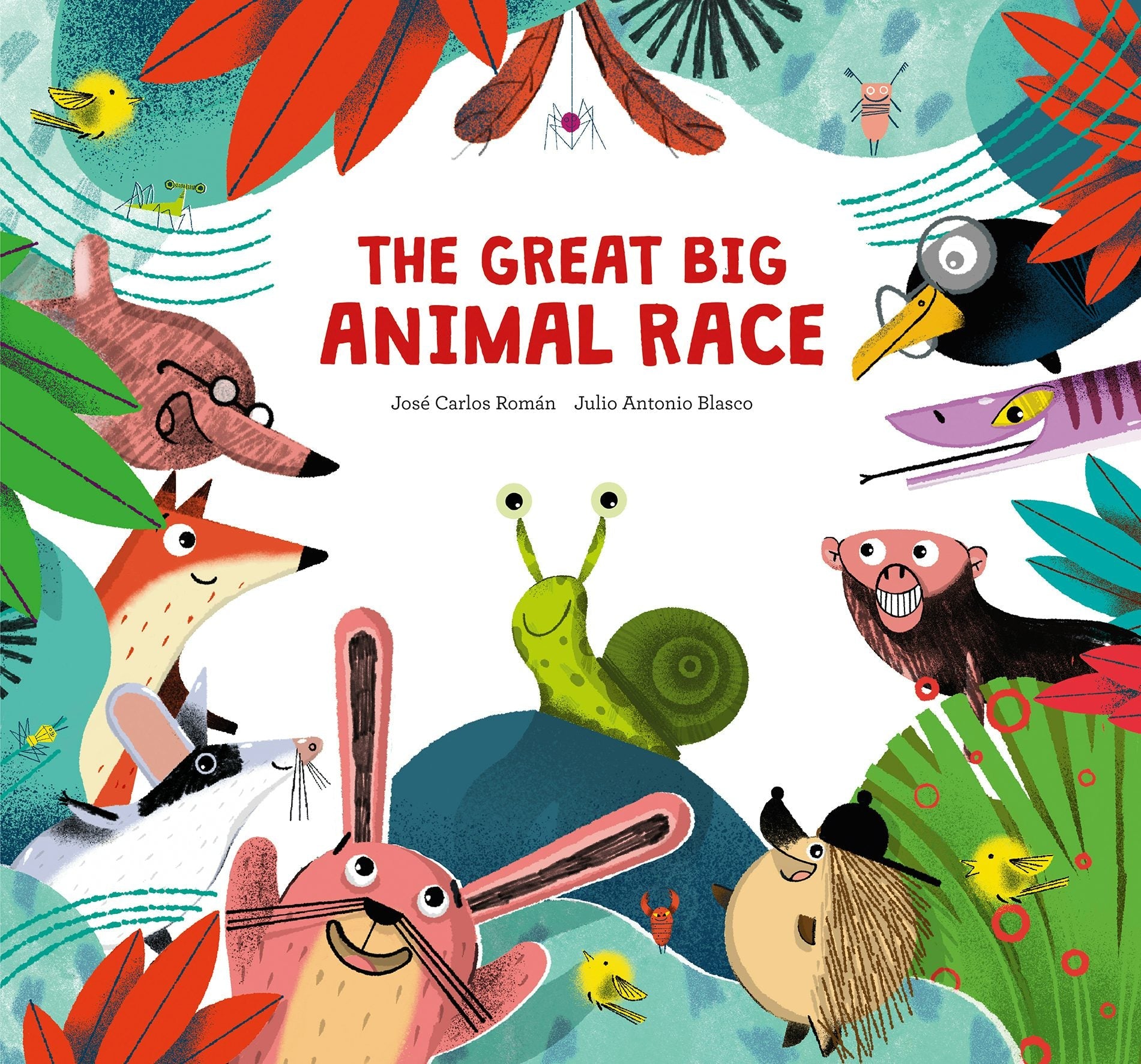 Book cover image for The Great Big Animal Race ISBN: 9788410074224