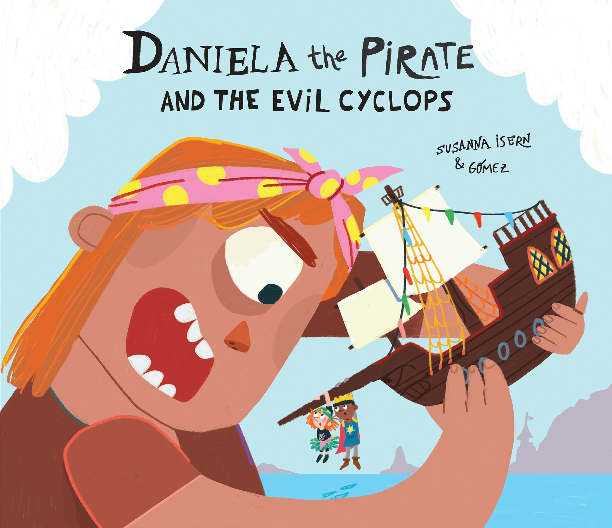 Book cover image for Daniela the Pirate and the Evil Cyclops ISBN: 9788410074293