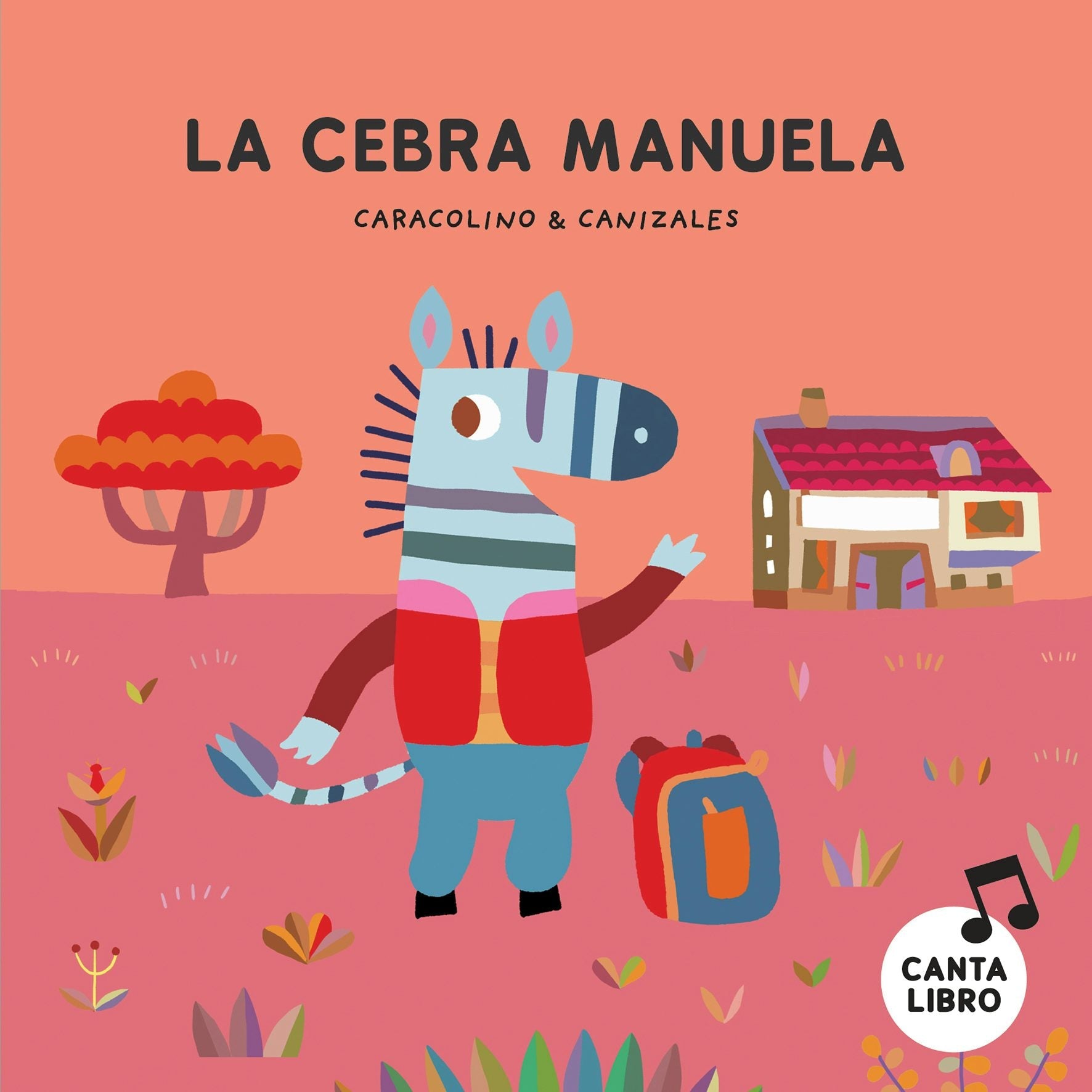 Book cover image for La cebra Manuela ISBN: 9788410074828