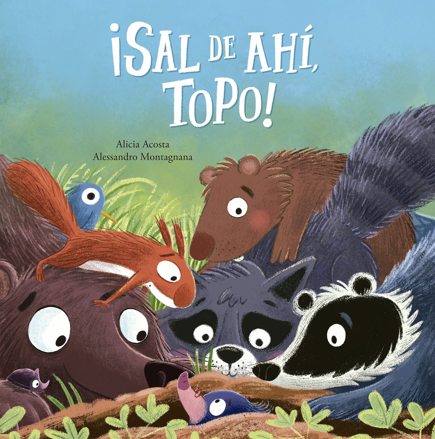Book cover image for ¡Sal de ahí, Topo! ISBN: 9788410406483