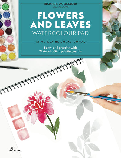 Cover image for Flowers and Leaves Watercolour Pad, isbn: 9788410650923