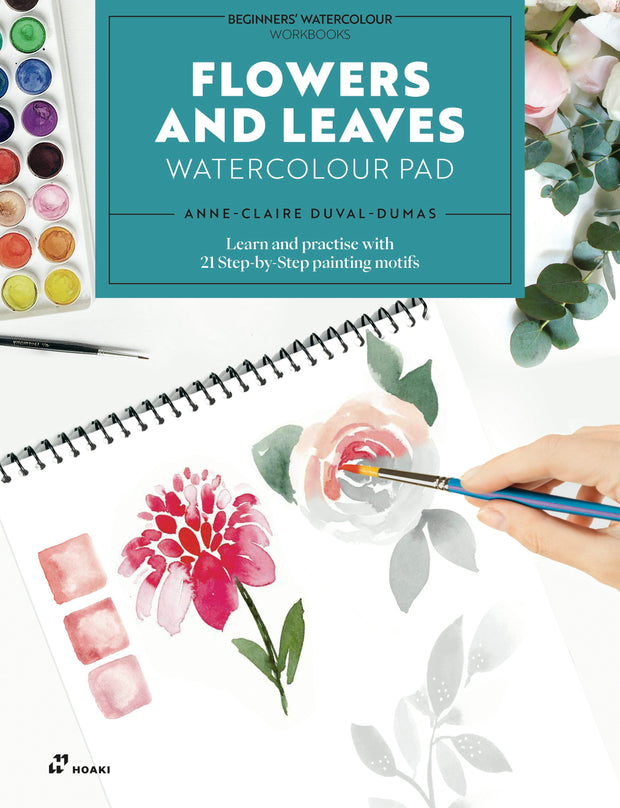 Cover image for Flowers and Leaves Watercolour Pad, isbn: 9788410650923