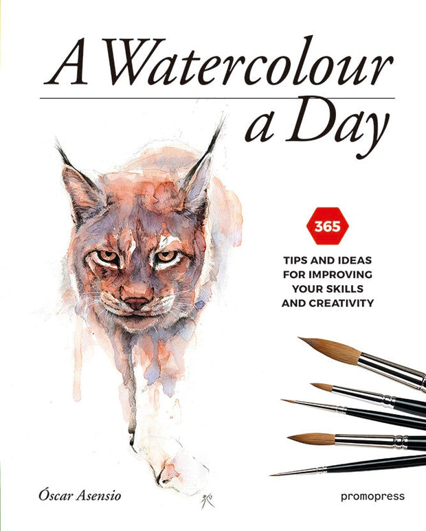 Cover image for A Watercolour a Day, isbn: 9788416504893