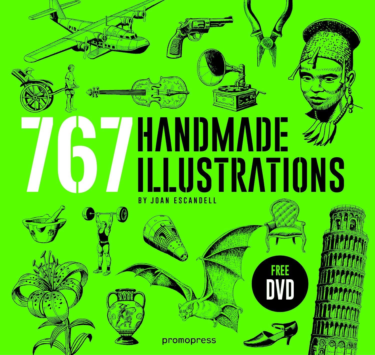Book cover image for 767 Handmade Illustrations ISBN: 9788416851270