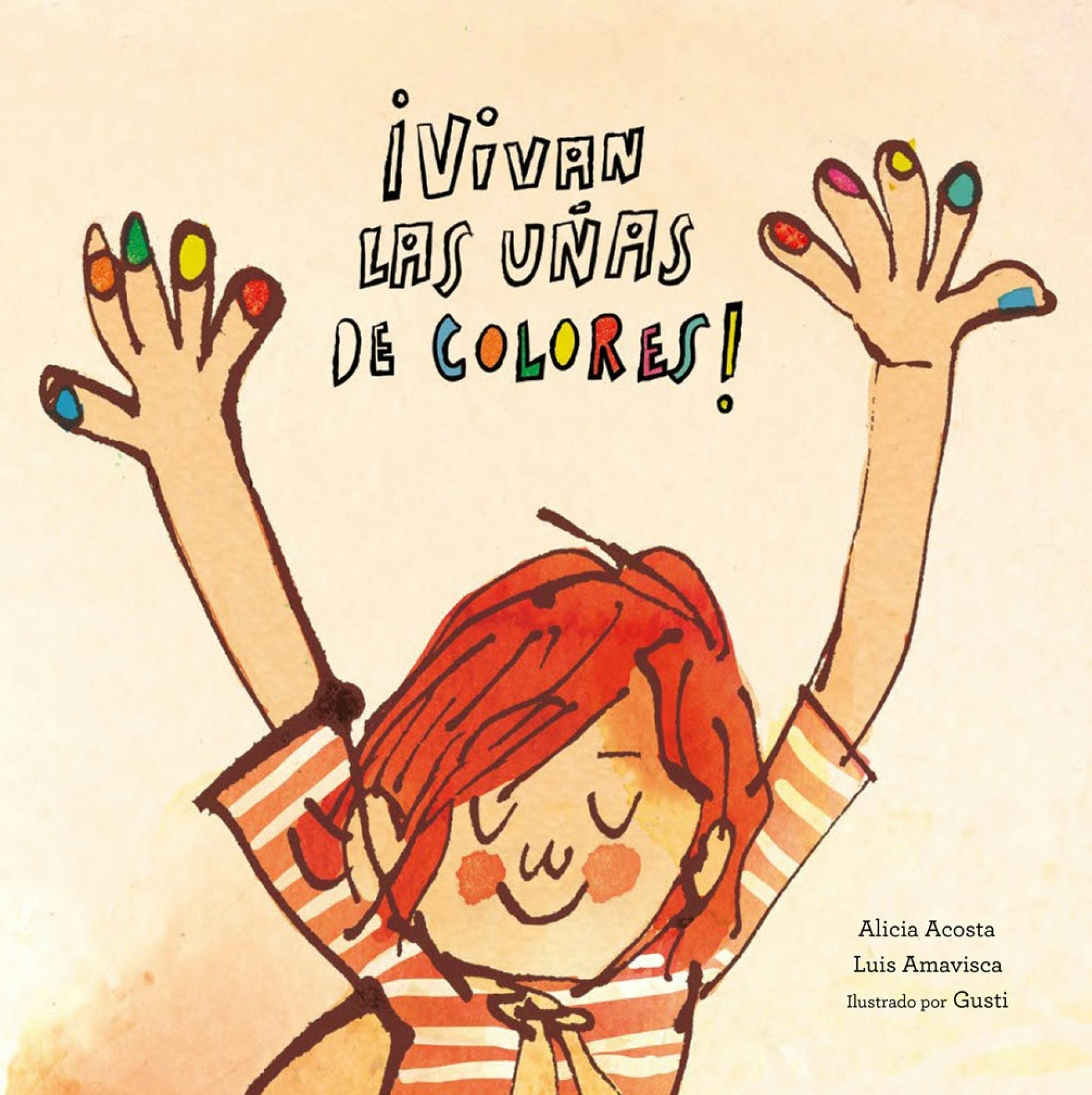 Book cover image for Vivan las uñas de colores! ISBN: 9788417123581